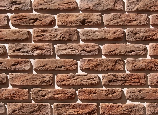 Kamień sztuczny Brugge Brick, dekoracyjna kamień wewnętrzny dekoracja. Artykuł 234.84.80